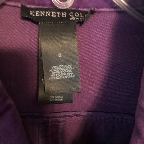 Kenneth Cole • Vintage • Purple • Size • Suede • Jacket - Picture 13 of 16